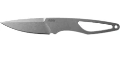 ANV P100 Sleipner, No Paracord P100-001, Schwarze Kydexscheide, Halsmesser