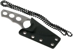 Amare Knives A-Max Stonewashed AM-SW Halsmesser, Uli Hennicke Design -Wild Hauer Verkäufe AS AM SW 04 amare knives scaled