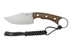 Civivi Midwatch C20059B-2 Brown Burlap Micarta, Feststehendes Messer