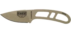 ESEE Candiru Dark Earth CAN-DE Halsmesser Mit Schwarzer Scheide + Gürtelclip