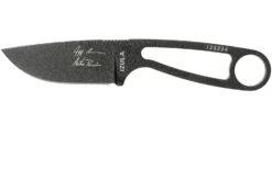 ESEE Izula Signature Model IZULA-B-SIG Halsmesser Mit Schwarzer Scheide Und Gürtelclip