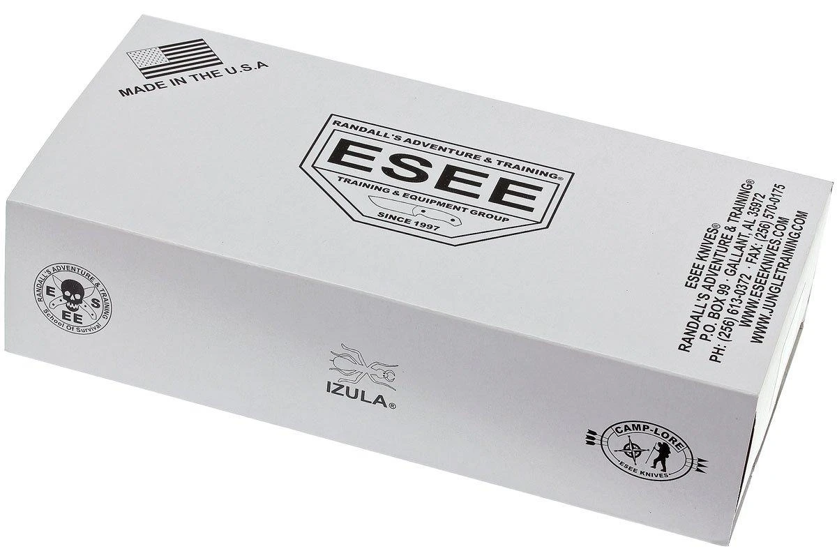 ESEE Izula OD Grün IZULA-OD Halsmesser Inkl. Schwarze Scheide + Gürtelclip 7 ESEE Izula OD Grün IZULA-OD Halsmesser Inkl. Schwarze Scheide + Gürtelclip – Bild 7