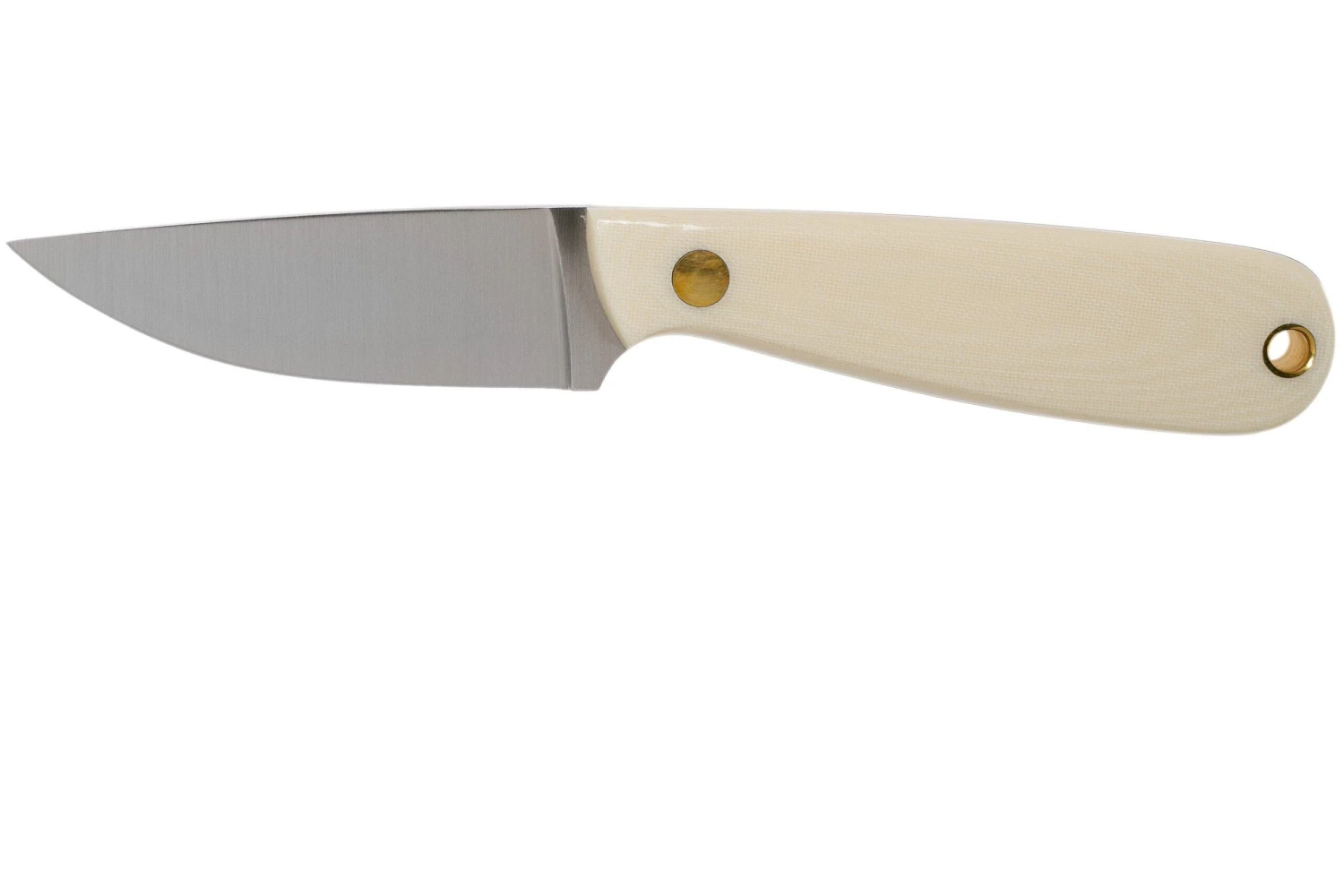 Brisa Necker 70, 007 Flat Ivory Micarta, Halsmesser 1 Brisa Necker 70, 007 Flat Ivory Micarta, Halsmesser