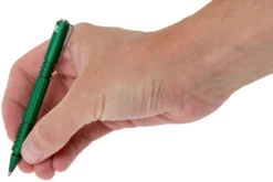 Rick Hinderer Investigator Pen Aluminium Mattes Smaragdgrün, Taktischer Stift -Wild Hauer Verkäufe HRK INVP AL MEG 04 rick hinderer knives scaled