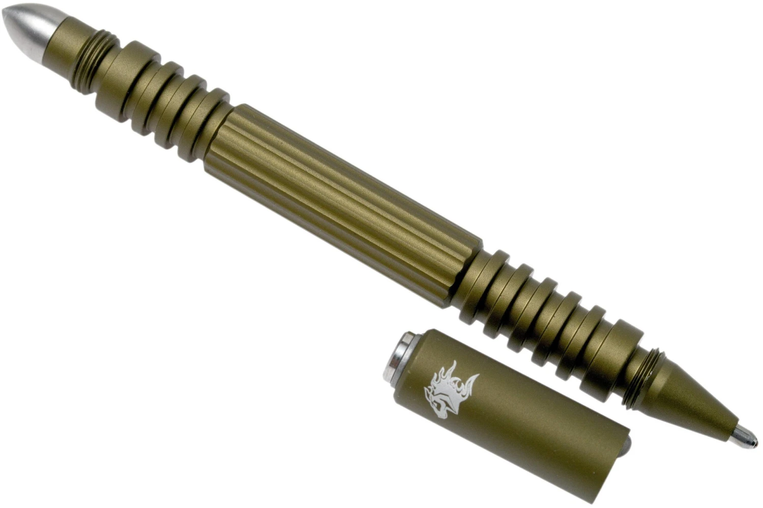 Rick Hinderer Investigator Pen Aluminium Mattes OD Grün, Taktischer Stift 2 Rick Hinderer Investigator Pen Aluminium Mattes OD Grün, Taktischer Stift – Bild 2