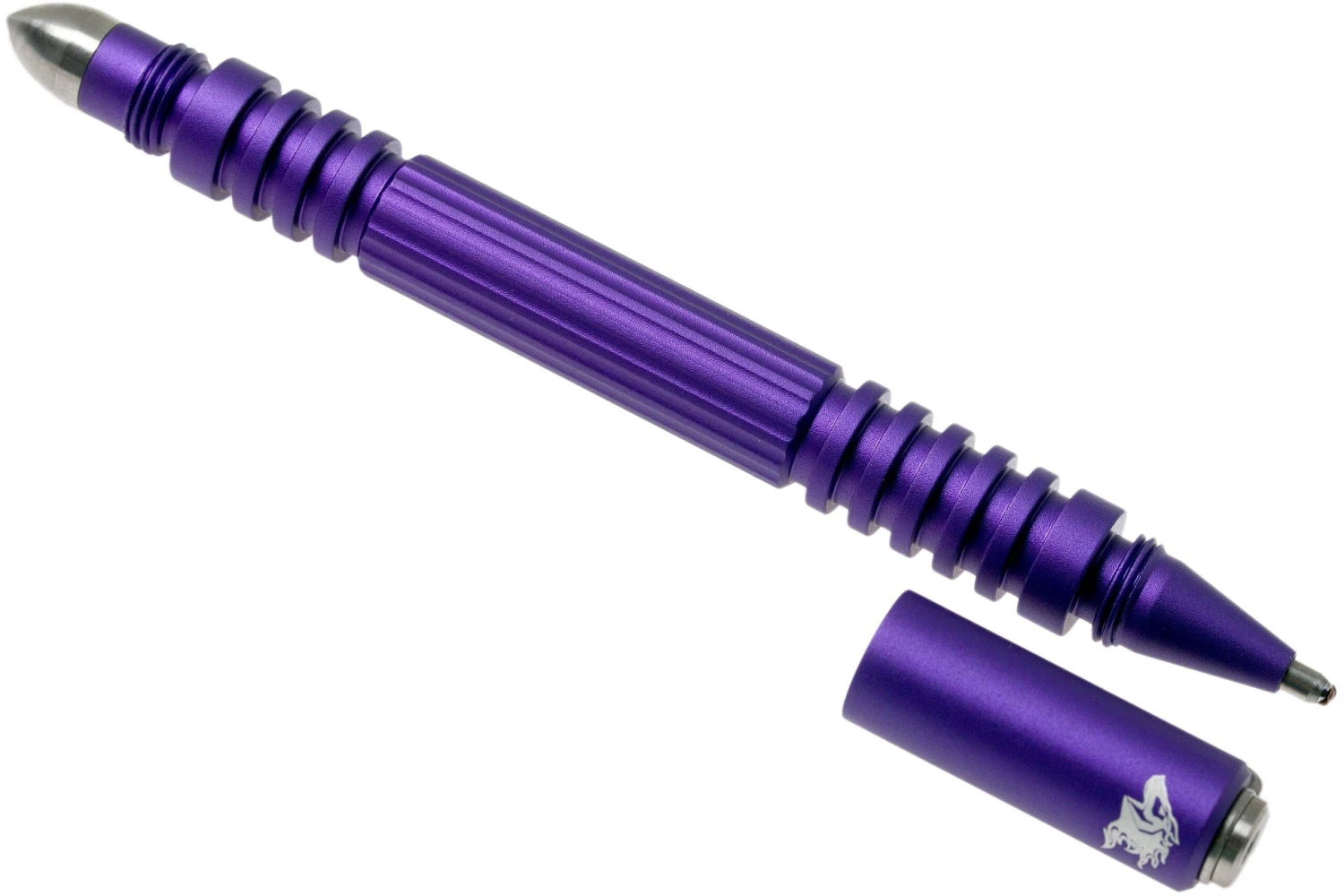 Rick Hinderer Investigator Pen Aluminium, Mattvioletter Taktischer Stift 6 Rick Hinderer Investigator Pen Aluminium, Mattvioletter Taktischer Stift – Bild 6