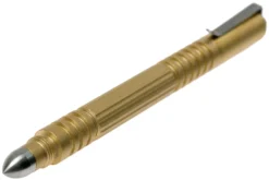 Rick Hinderer Investigator Pen, Beadblasted, Taktischer Stift Aus Messing -Wild Hauer Verkäufe HRK INVP BRASS BB 03 rick hinderer knives scaled