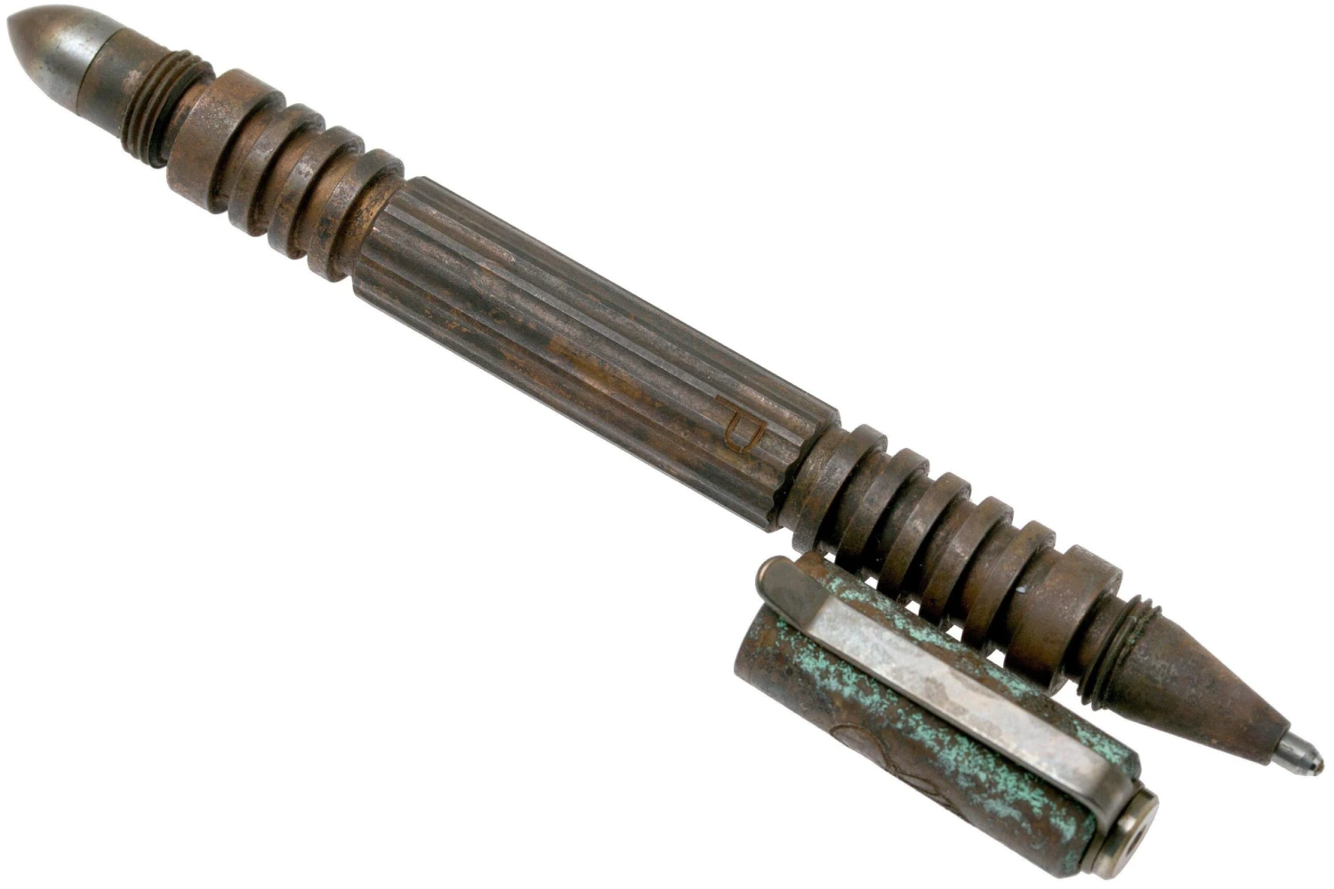 Rick Hinderer Investigator Battlefield Pickup Pen, Taktischer Stift Aus Kupfer 3 Rick Hinderer Investigator Battlefield Pickup Pen, Taktischer Stift Aus Kupfer – Bild 3