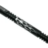 Rick Hinderer Investigator Pen Flames Aluminium, Mattschwarzer Taktischer Stift