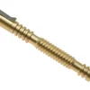 Rick Hinderer Spiral Investigator Pen Brass/Messing, Beadblasted, Taktischer Stift