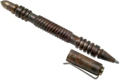 Rick Hinderer Spiral Investigator Battlefield Pickup Pen, Taktischer Stift Aus Kupfer -Wild Hauer Verkäufe HRK INVP SPR BO BF 03 rick hinderer knives scaled