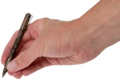 Rick Hinderer Spiral Investigator Battlefield Pickup Pen, Taktischer Stift Aus Kupfer -Wild Hauer Verkäufe HRK INVP SPR BO BF 04 rick hinderer knives scaled