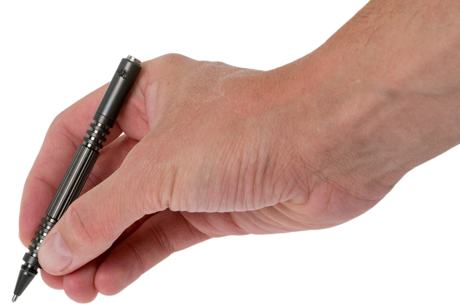 Rick Hinderer Investigator Pen, Stonewashed DLC, Taktischer Stift Aus Rostfreiem Stahl 4 Rick Hinderer Investigator Pen, Stonewashed DLC, Taktischer Stift Aus Rostfreiem Stahl – Bild 4