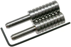 Rick Hinderer Extreme Duty Modular Kubotan Pen Deluxe Set Battled FDE Aluminium, Modularer Taktischer Stift -Wild Hauer Verkäufe HRK KUBADEX AL BFDE 04 rick hinderer knives scaled