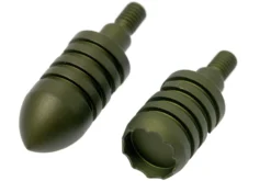 Rick Hinderer Extreme Duty Modular Kubotan Pen Deluxe-Set Mattes OD Grün, Taktischer Stift -Wild Hauer Verkäufe HRK KUBADEX AL OD 03 rick hinderer knives scaled