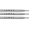 The James Brand The Burwell D2 Ink Refill CO307903-11 Black, 3er Pack, Nachfüllpatrone