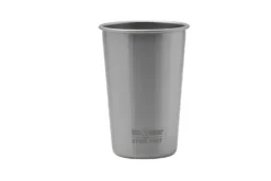 Klean Kanteen Pint Cup 1000428 Brushed Stainless Trinkbecher 473 Ml, 4 Stück