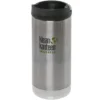 Klean Kanteen Insulated TKWide 335 Ml (Café Cap) - Brushed Stainless