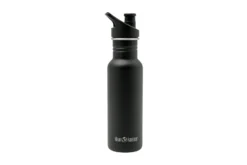 Klean Kanteen 18oz Classic Narrow Sports Cap, 532 Ml, Schwarz