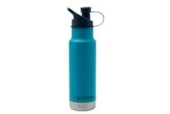 Klean Kanteen Insulated Kid Classic Narrow 1008783 Trinkflasche Mit Sport Cap Hawaiian Ocean, 355 Ml