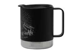 Klean Kanteen Insulated Camp Mug 1009750 Mountain Black Mit Deckel, 355 Ml