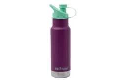 Klean Kanteen Insulated Kid Classic 1010144 Sport Cap, Sparkling Grape, 355 Ml