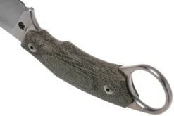 LionSteel H1 Skinner CVG Green Canvas Micarta Feststehendes Messer, Tommaso Rumici Design -Wild Hauer Verkäufe LI H1 CVG 04 lionsteel scaled