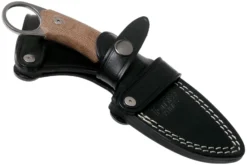 LionSteel H2 Drop Point CVN Natural Canvas Micarta Feststehendes Messer, Tommaso Rumici Design -Wild Hauer Verkäufe LI H2 CVN 06 lionsteel scaled