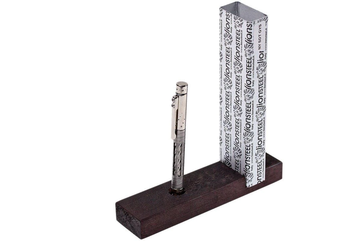 LionSteel Nyala Damascus Grey Shine Pen NY-SDT-GYS 6 LionSteel Nyala Damascus Grey Shine Pen NY-SDT-GYS – Bild 6