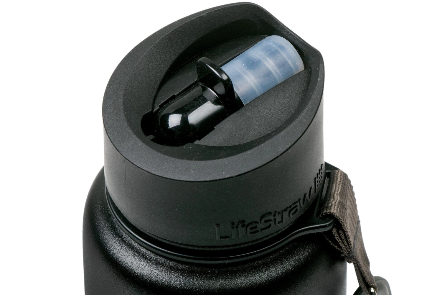 LifeStraw Go Stainless Steel Isolierte Trinkflasche Mit Filter, Schwarz 3 LifeStraw Go Stainless Steel Isolierte Trinkflasche Mit Filter, Schwarz – Bild 3