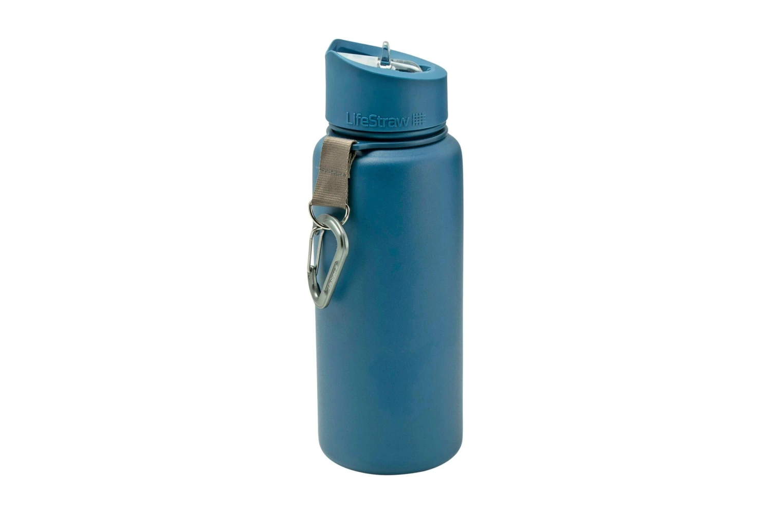 LifeStraw Go Stainless Steel Medium Blue Isolierte Trinkflasche Mit Filter, Blau 1 LifeStraw Go Stainless Steel Medium Blue Isolierte Trinkflasche Mit Filter, Blau