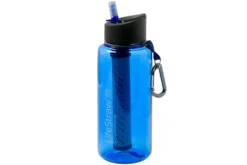 LifeStraw Go 2-stage Wasserflasche Mit Filter 1 Liter, Blau