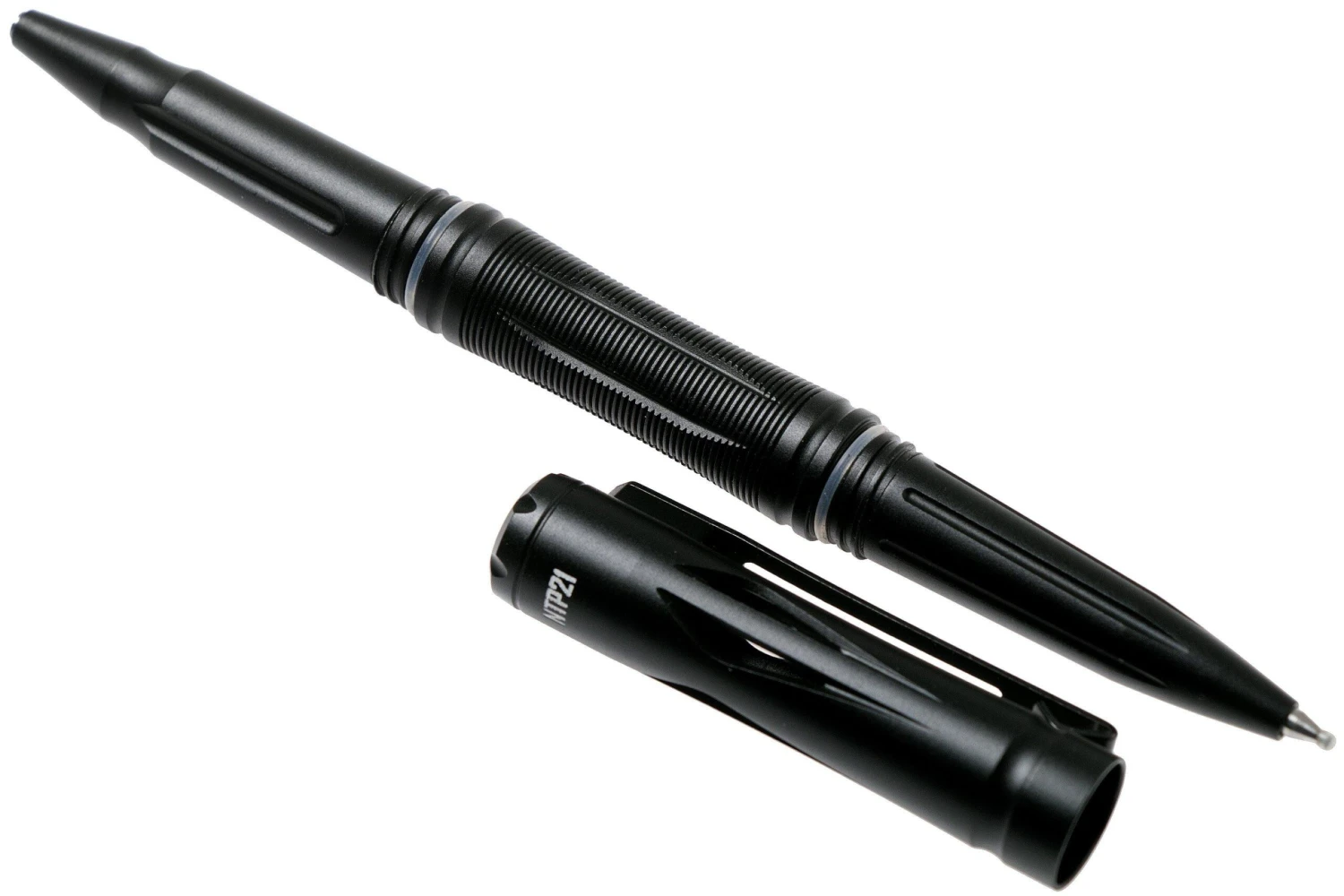 Nitecore NTP21 Tactical Pen Aluminium Schwarz 2 Nitecore NTP21 Tactical Pen Aluminium Schwarz – Bild 2