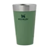 Stanley The Adventure The Stacking Beer Pint 470 Ml, Hammertone Green, Thermosbecher