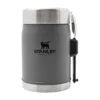 Stanley The Legendary Classic Food Jar 400 Ml, Charcoal, Lunchbox + Göffel