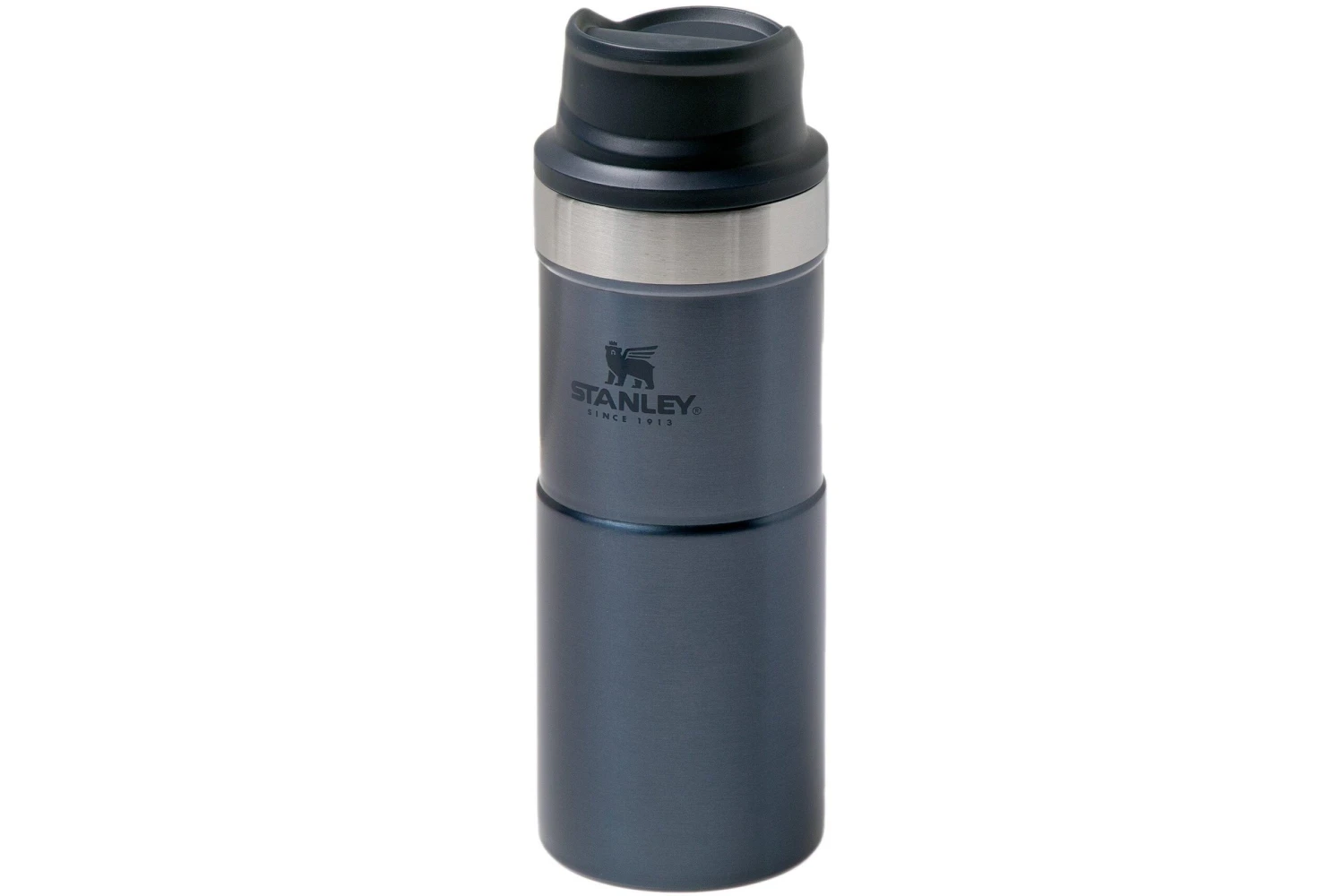 Stanley The Trigger-Action Travel Mug 350 Ml, Dunkelblau, Thermosflasche 1 Stanley The Trigger-Action Travel Mug 350 Ml, Dunkelblau, Thermosflasche