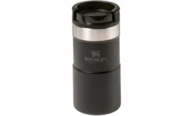 Stanley The NeverLeak Travel Mug 250 Ml, Thermosflasche, Schwarz