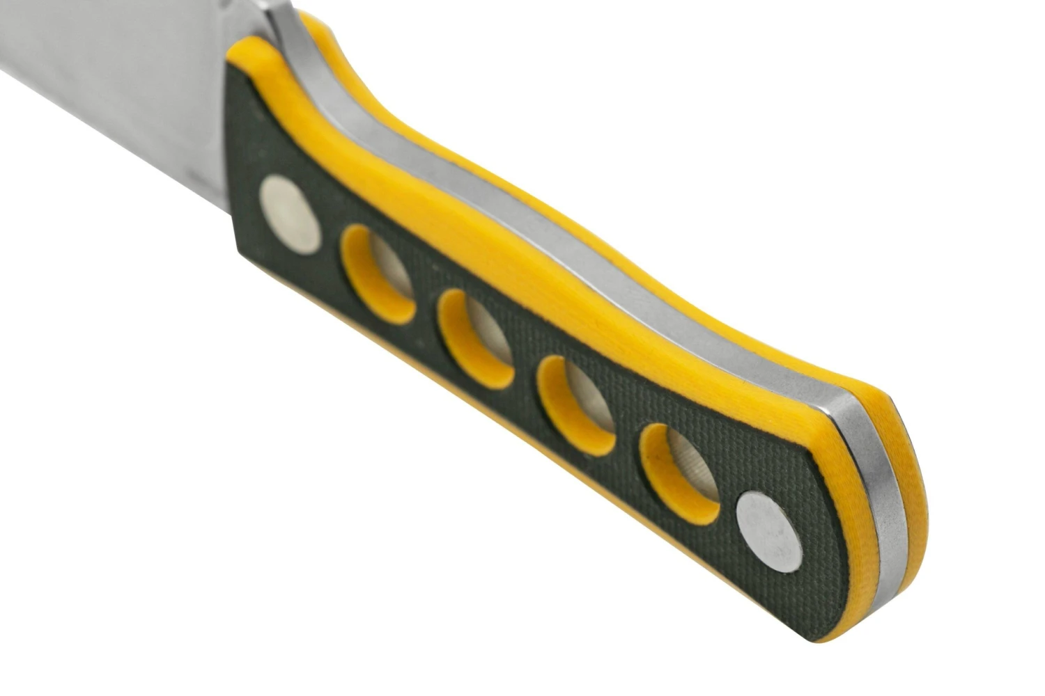 QSP Knife Canary QS141-A1 Stonewashed, Black Yellow G10, Halsmesser 4 QSP Knife Canary QS141-A1 Stonewashed, Black Yellow G10, Halsmesser – Bild 4