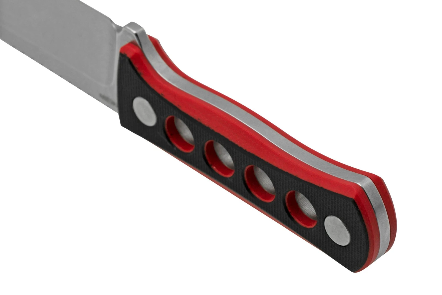 QSP Knife Canary QS141-B1 Stonewashed, Black Red G10, Halsmesser 4 QSP Knife Canary QS141-B1 Stonewashed, Black Red G10, Halsmesser – Bild 4