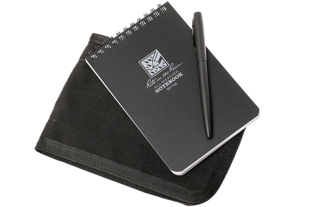 Rite In The Rain Pocket Top Spiral Kit, Schwarz, 746B-KIT 1 Rite In The Rain Pocket Top Spiral Kit, Schwarz, 746B-KIT