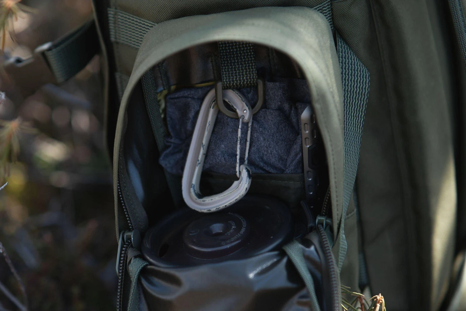 Savotta Side Pouch 4L, Cordura 500, Grün 4 Savotta Side Pouch 4L, Cordura 500, Grün – Bild 4