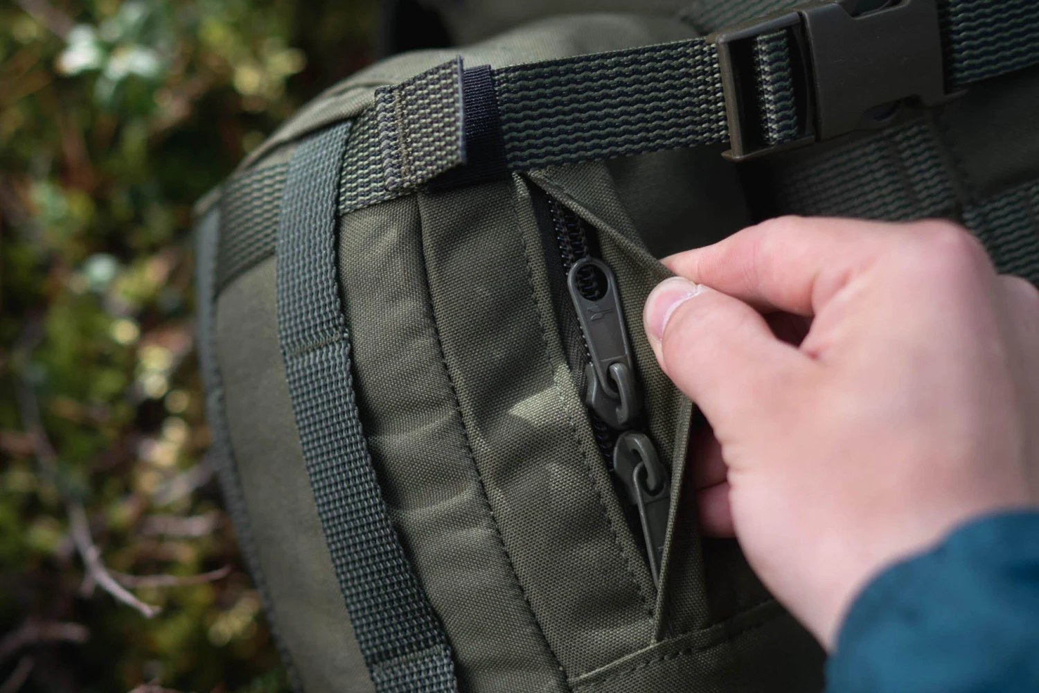 Savotta Side Pouch 4L, Cordura 500, Grün 6 Savotta Side Pouch 4L, Cordura 500, Grün – Bild 6