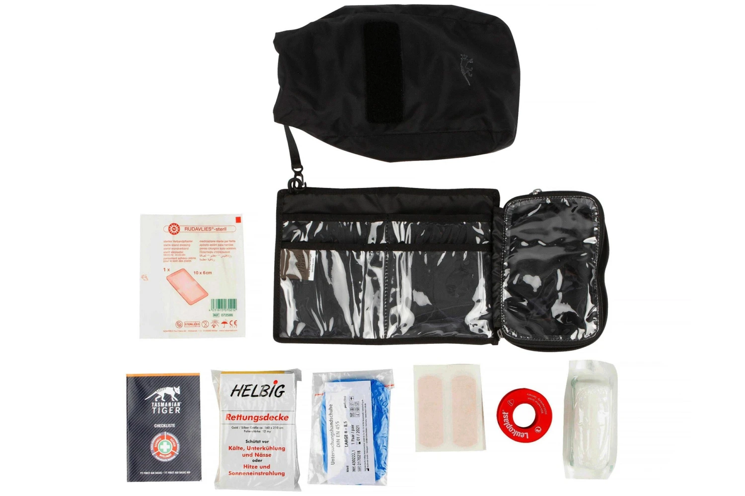 Tasmanian Tiger First Aid Basic Waterproof, 7302-040, Schwarz, Wasserdichtes Erste-Hilfe-Set 7 Tasmanian Tiger First Aid Basic Waterproof, 7302-040, Schwarz, Wasserdichtes Erste-Hilfe-Set – Bild 7