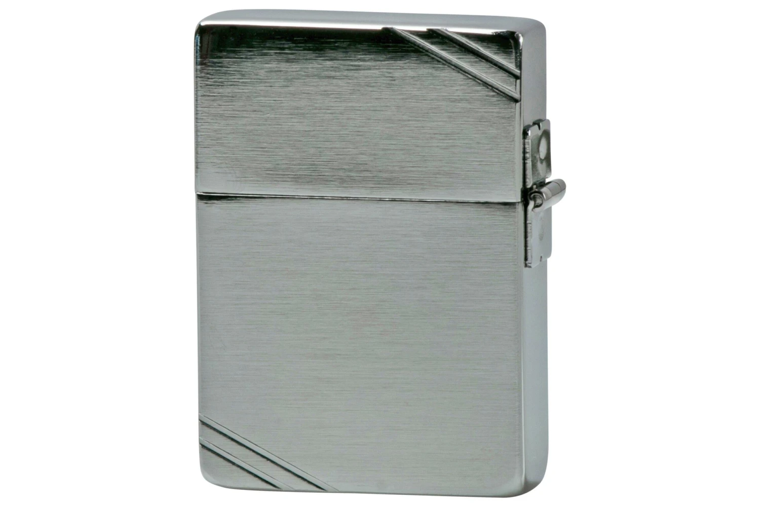 Zippo 1935 Replica With Slashes 60001577 Silber, Feuerzeug 2 Zippo 1935 Replica With Slashes 60001577 Silber, Feuerzeug – Bild 2
