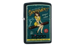 Zippo Cigar Girl Design Schwarz Matt 218-076647, Feuerzeug