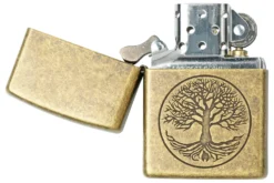 Zippo 201FB Tree Of Life 60005187 Bronze, Feuerzeug -Wild Hauer Verkäufe ZP29149 000002 03 zippo scaled