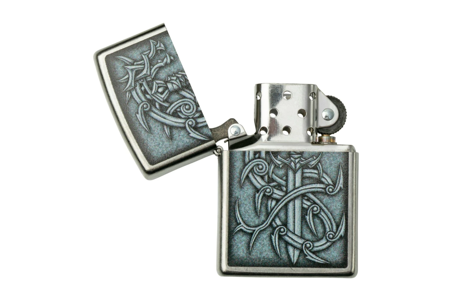 Zippo Medieval Mythological Design 48365, Feuerzeug 3 Zippo Medieval Mythological Design 48365, Feuerzeug – Bild 3