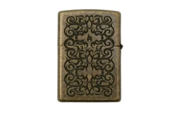 Zippo Ornament Tattoo Antique Brass 60006435, Feuerzeug -Wild Hauer Verkäufe ZP48484 000002 03 zippo scaled