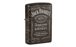 Zippo Jack Daniel’s Photo Image Black Ice 49320-000002, Feuerzeug