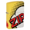 Zippo Comic Pop Art Design Matte Yellow 49533-000002, Feuerzeug